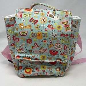 SUGAR BOOGER: Bird, Flowers, Butterflies Mini Backpack,
